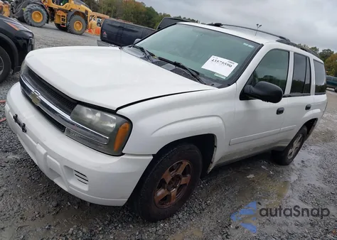 2006 Chevrolet Trailblazer Ls from USA, damaged, VIN 1GNDT13S762276319